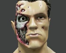 SLA Printed 1/6 T-800 Figure Head Sculpt in The Terminator