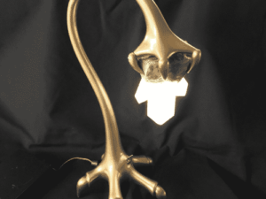SLS 3D Printed Monster Paw Shaped Custom Lamp With Nylon