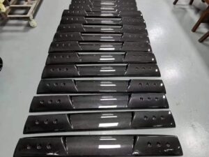 Urethane Cast Auto Parts With Water Transfer Printed Carbon Fiber Pattern