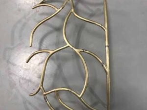 Lost-wax Cast Abstract Metal Sculpture