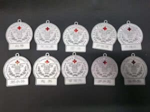 SLS 3D Printed Personalized Medals As Souvenirs In The Battle With Coronavirus