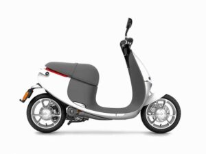 SLA 3D Printed Smart Electric Motorcycle Model