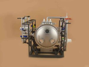 Water Treatment Equipment Model For Exhibition With SLA 3D Printing And CNC Machining