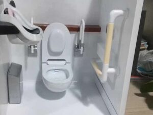 SLA 3D Printed Restroom Model for Elders