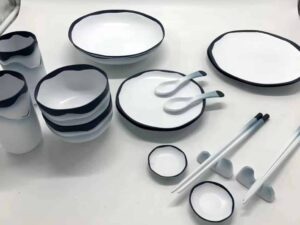 SLA 3D Printed Chinese Tableware Model For Graduation Project