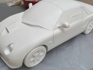 SLA 3D Printed Mazda Autozam AZ-1 Garage Kit