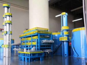 SLA 3D Printed Chemical Plant Model