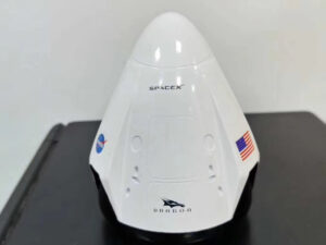 SLA 3D Printed Space Exploration Spacecraft Scale Model
