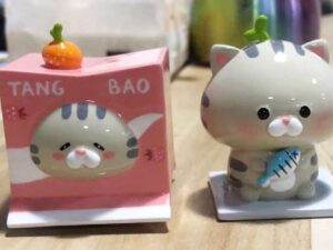 SLA 3D Printed Cartoon Cat Design Toy Prototype