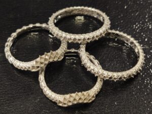 Platinum Engagement Rings Made With Casting