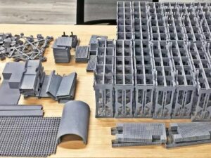 SLS 3D Printed Nylon Battery Box Holder for Electric Racing Car