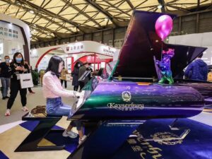 FDM 3D Printed Futuristic Piano Inspired by Michael Jackson