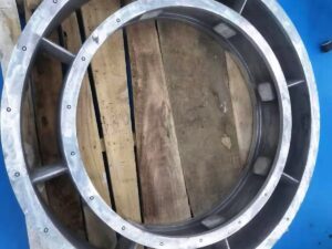 Sand Molding Casting A Mechanical Part With Alumium Alloy