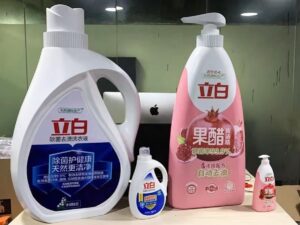 SLA 3D Printed Giant Model of Laundry and Dishwasher Detergent