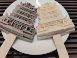 SLA 3D Printed Ice-cream Mold of Yellow Crane Tower to Attract Tourists