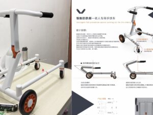 SLA 3D Printed Prototype of Lightweight Walker for Seniors as Student Project