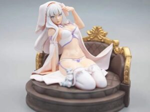 DLP 3D Printed and Fine-painted Action Figure for an Anime Character