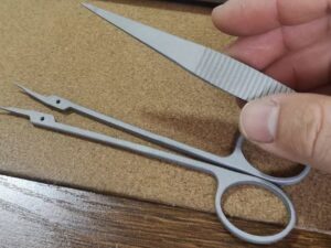 DMLS 3D Printed Scissor and Tweezer Prototype