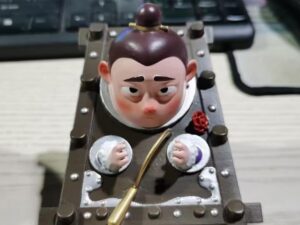 SLA 3D Printed Cartoon Soldier and Prisoner Resin Miniatures