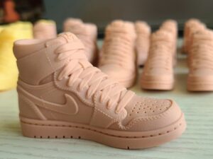 DLP 3D Printed Basketball Shoes Model with Ultra Detail Resin