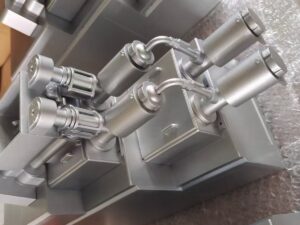 SLA 3D Printed 4.5m Long Food Production Line 1:15 Resin Model