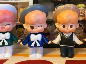 SLA 3D Printed Cartoon Boy Garage Kits for a Fan of a South Korean Boy Group NCT