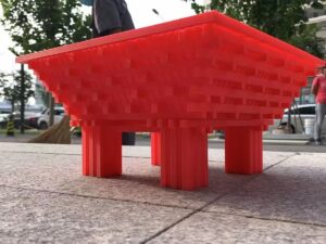 FDM 3D Printed Scaled-down Model of Expo 2010 Shanghai China Pavillion