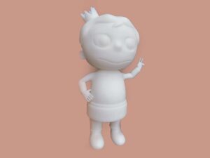 SLA 3D Printed Anime Ranking of Kings Bojji Resin Garage Kit