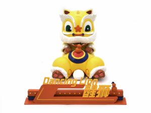 SLA 3D Printed Dancing Lion Toy as Student Project
