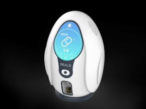 SLA 3D Printed Smart Medicine Cabinet Prototypes as Student Project