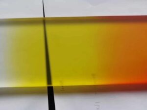 Laser Cut Gradient Sunset Color Acrylic Board