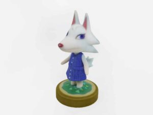 PolyJet 3D Printed Animal Crossing Villager Whitney the Wolf Full-color Statue