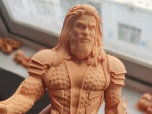 DLP 3D Printed Delicate Figurines with Ultra Detail Resin