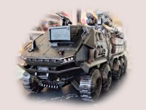 FDM 3D Printed The Wandering Earth Armed Vehicle Miniature