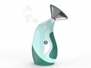 SLA 3D Printed Resin Medical Prototype of Handheld Mist Atomizer for Children