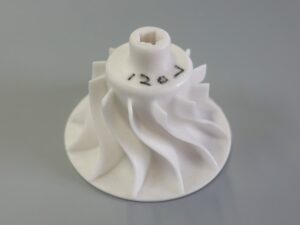 SLS 3D Printed Polystyrene (PS) Mechanical Part Samples