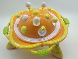 SLA 3D Printed Circular Spacecraft Resin Toy Prototype