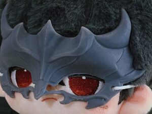SLA 3D Printed Cool Resin Eyewear for K-pop Doll