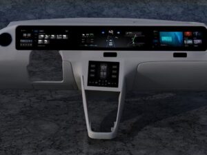 SLA 3D Printed Automotive Instrument Gauge Panel Resin Housing Prototype