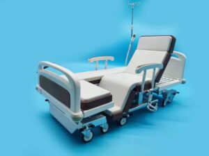 SLA 3D Printed Hospital Comfort Bed and Wheelchair Resin Prototype