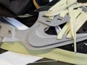 SLS 3D Printed Removeable Nylon Heel Clips for Nike’s Blazer Lows Trainers