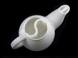 FDM 3D Printed Yin Yang Tea Kettle Prototype