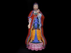 SLA 3D Printed and Fine-painted Amitābha Resin Statue