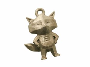 SLM 3D Printed Bronze Sample Parts without Polishing