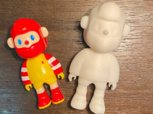 SLA 3D Printed NFT Farmer Bob Garage Kits for Painting