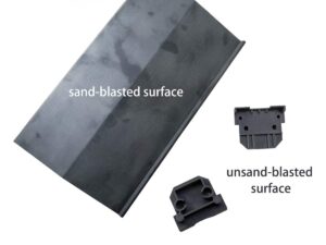 SLA 3D Printed Somos Taurus Dark Tough Resin Post-Processing Comparison