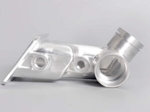 CNC Milled Aluminum Throttle Body Intake Elbow Automotive Customization