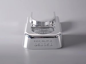 CNC Milled Coffee Machine Accessory Chrome-plated Espresso Maker Mounting