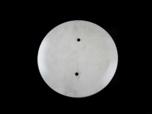 CNC Turned Solid Stainless Steel 316L Cake Drilled with Holes