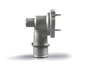 CNC Milled Steel Heavy Truck Engine Thermostat Housing